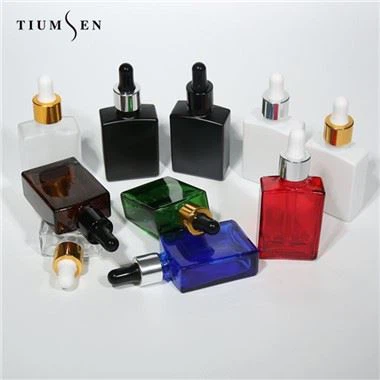 Frascos conta-gotas coloridos