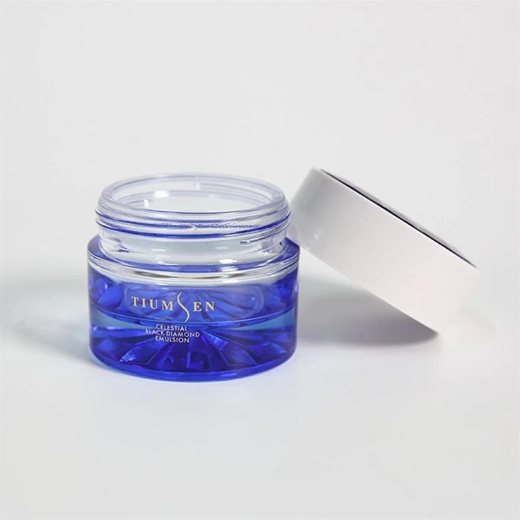 cosmetic jar with lid