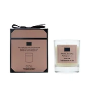 Frascos de velas de vidro decorativos